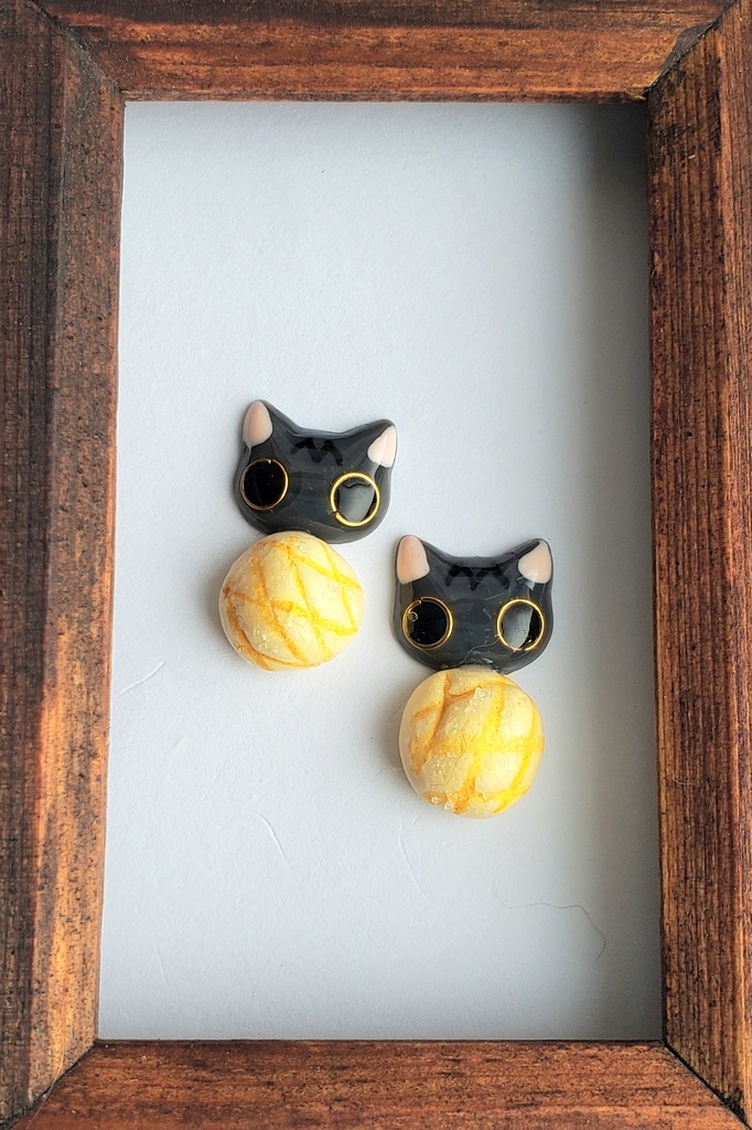 ピアス・イヤリング<ふわふわくん>