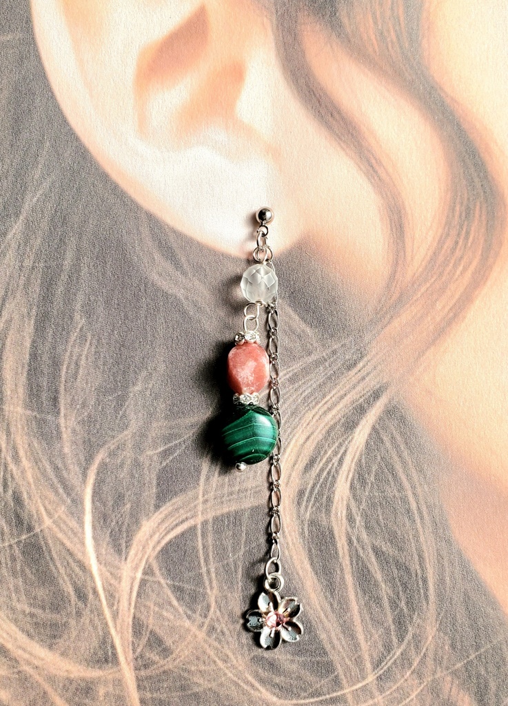 ピアス・イヤリング<村雲江>ネックレスセット