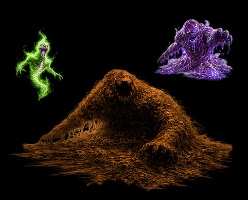 RPGツクールMV/MZ モンスター画像素材 変異体モンスター7体セット