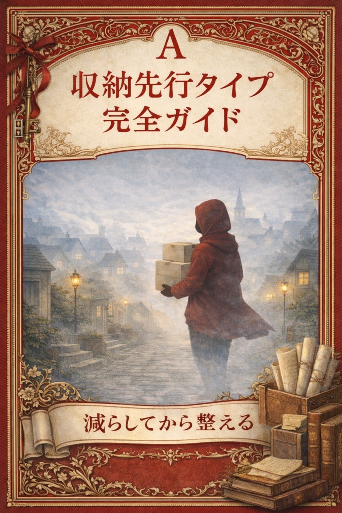 A｜収納先行タイプ完全ガイド（赤）