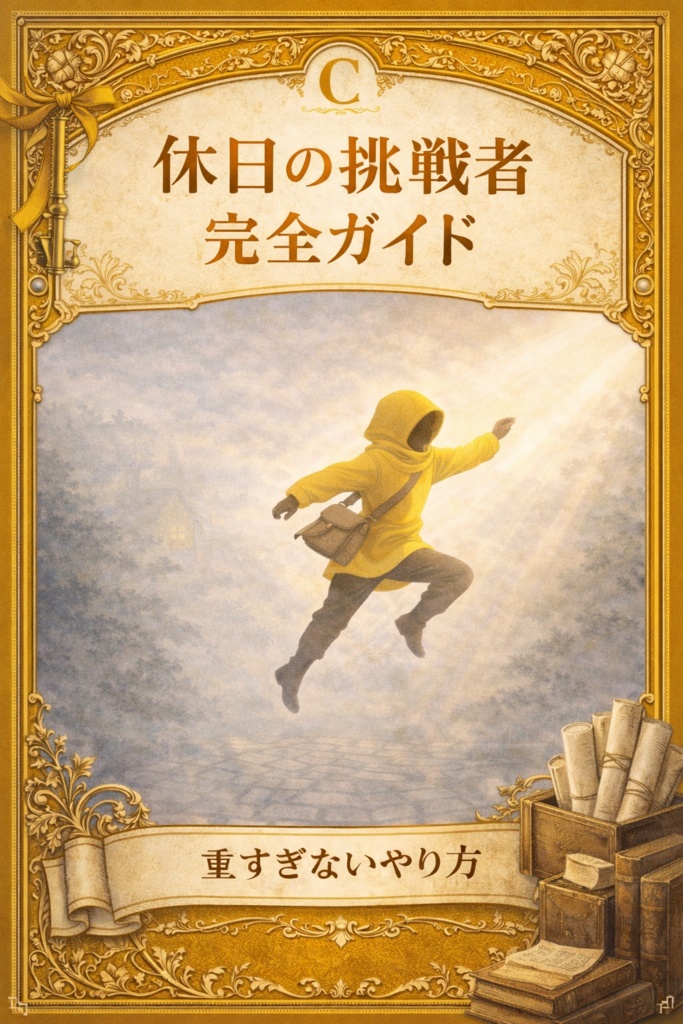 C｜休日の挑戦者完全ガイド（黄）