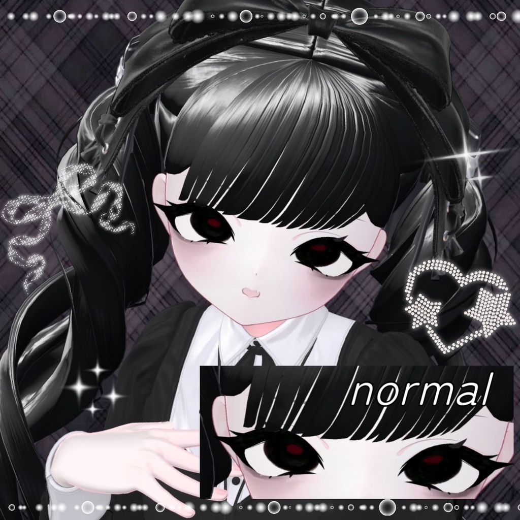 【Chocolat】Black eyelash make&eye+blend shape【8/18まで発売記念SALE】