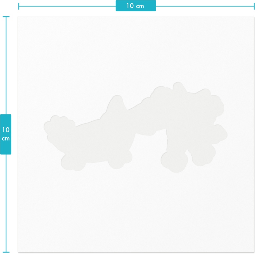 犬と猫のステッカー