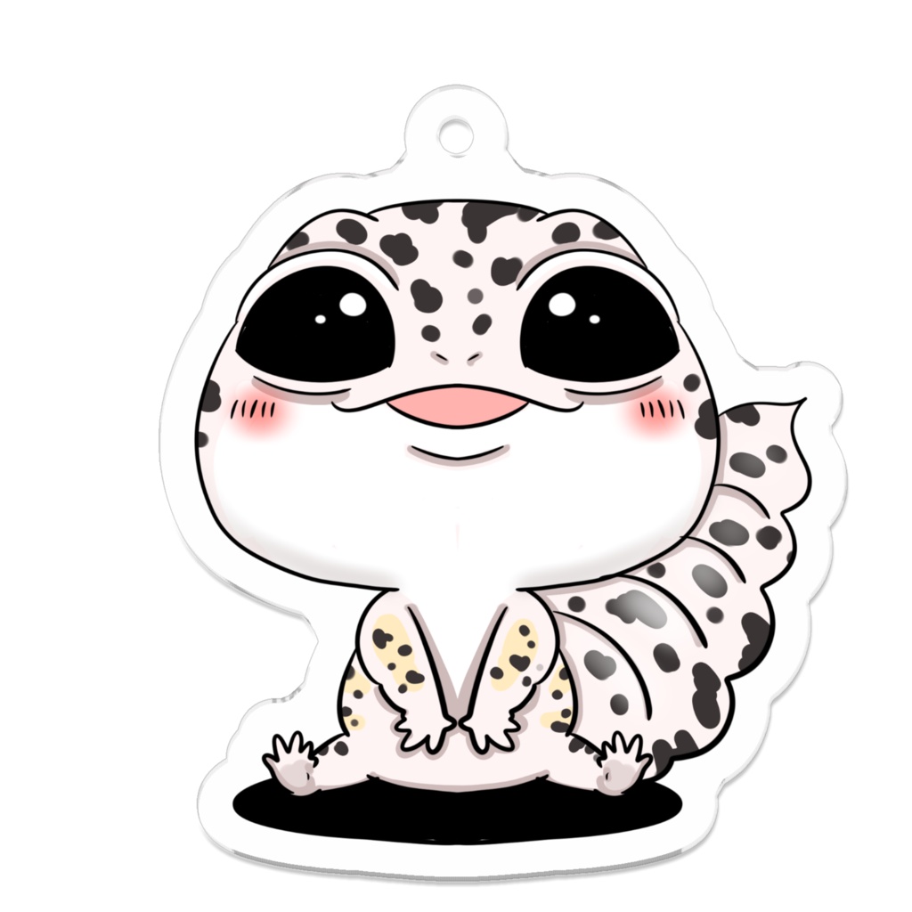 レオパードゲッコー アクリルキーホルダー