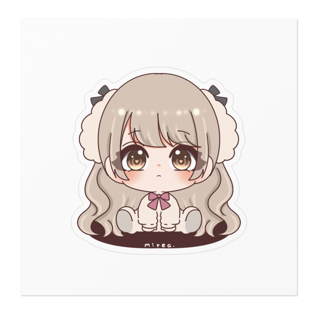 といぷーぽい 女の子 ステッカー