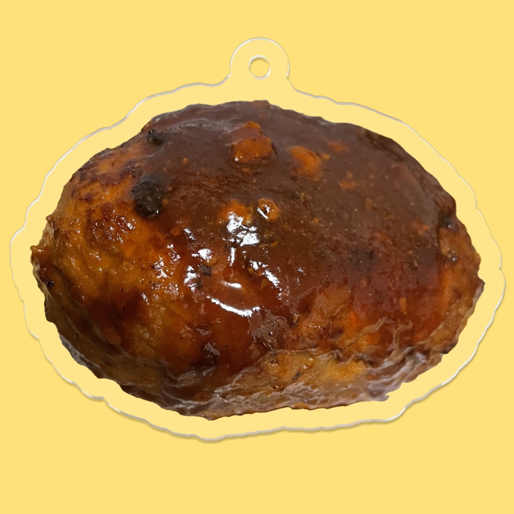 拳ハンバーグ アクリルキーホルダー