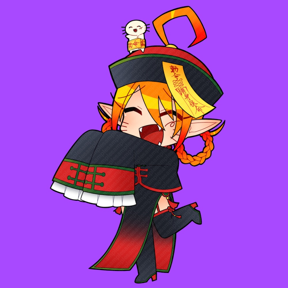 【期間限定】ニーミャ・ニ キョンシーコスプレアクリルフィギュア