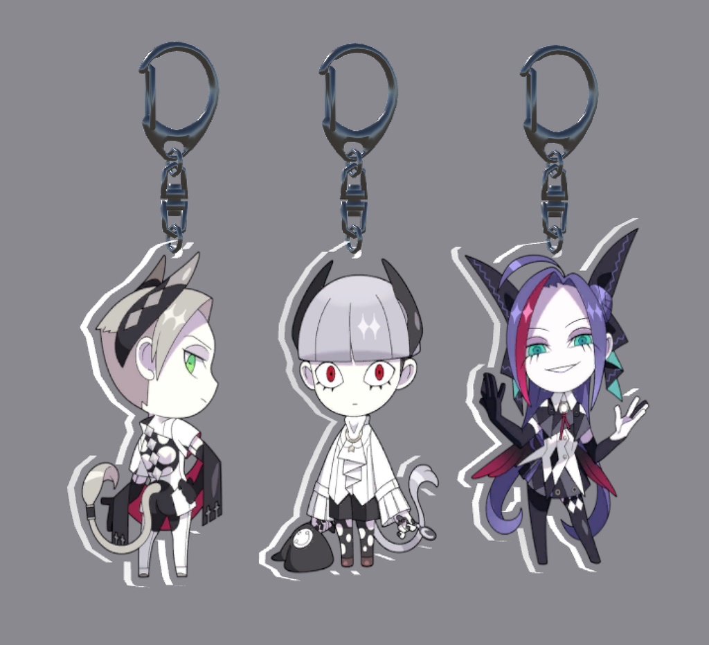 【VRchat想定】brochiManacアクリルキーホルダー Vol.1