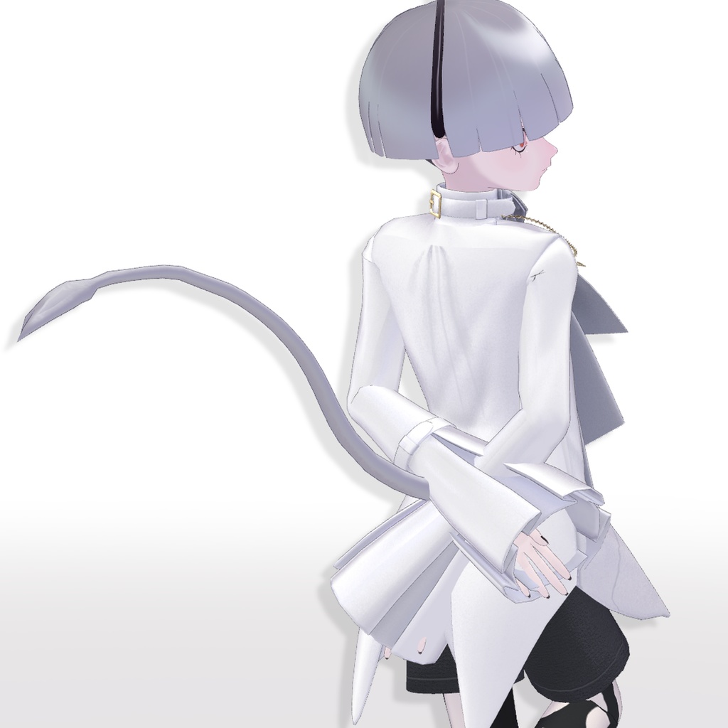 【オリジナル3Dモデル】Cathari カタリ【VRChatアバター】(無料おまけ)ShinigamiSan 死神さん