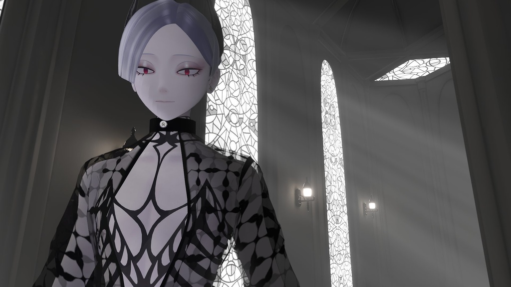 【オリジナル3Dモデル】Yegi イェギ【VRChatアバター】