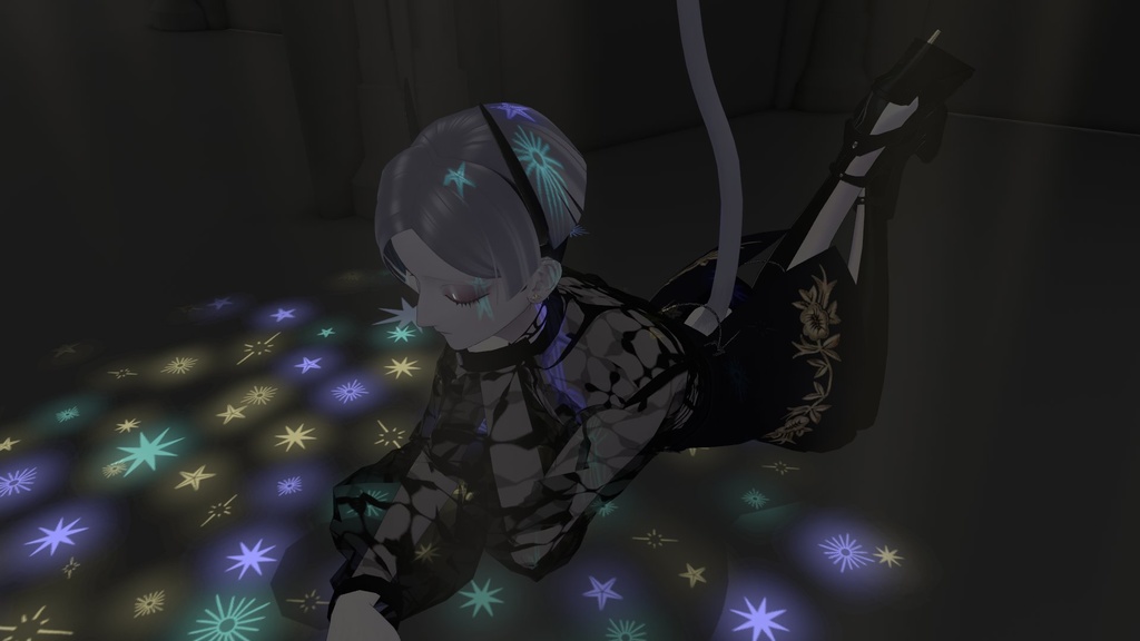 【オリジナル3Dモデル】Yegi イェギ【VRChatアバター】