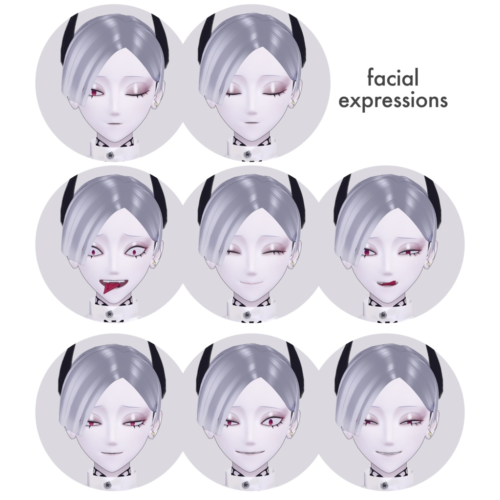 【オリジナル3Dモデル】Yegi イェギ【VRChatアバター】