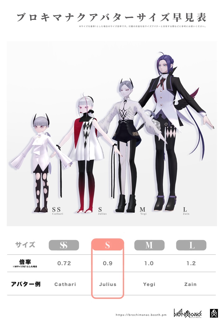 【無料】Julius ユリウス【VRChatアバター】