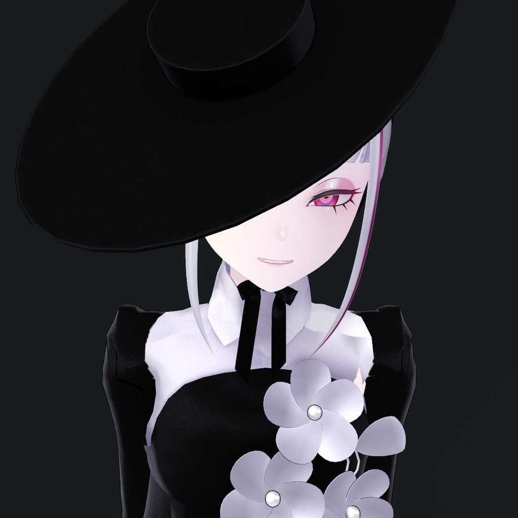 【旧素体対応】FlowersDress フラワードレス【VRChat想定衣装】