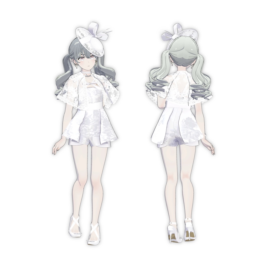 【VRC想定衣装】GirlyRibbon ガーリーリボン