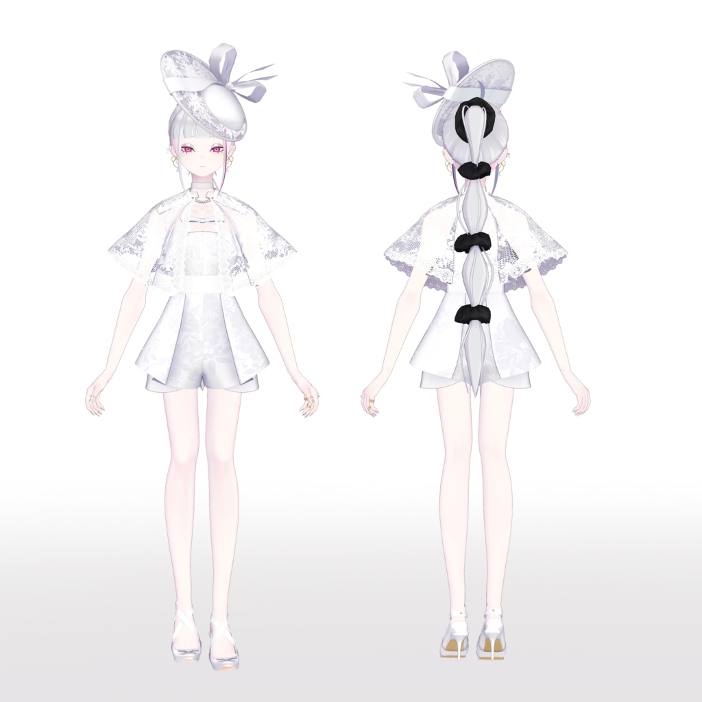 【VRC想定衣装】GirlyRibbon ガーリーリボン
