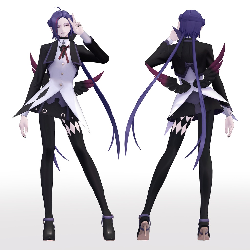 【オリジナル3Dモデル】Zain ザイン【VRChatアバター】