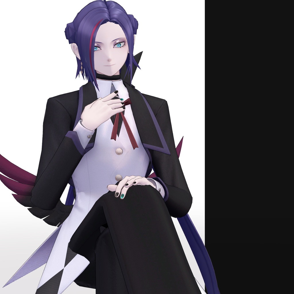 【オリジナル3Dモデル】Zain ザイン【VRChatアバター】