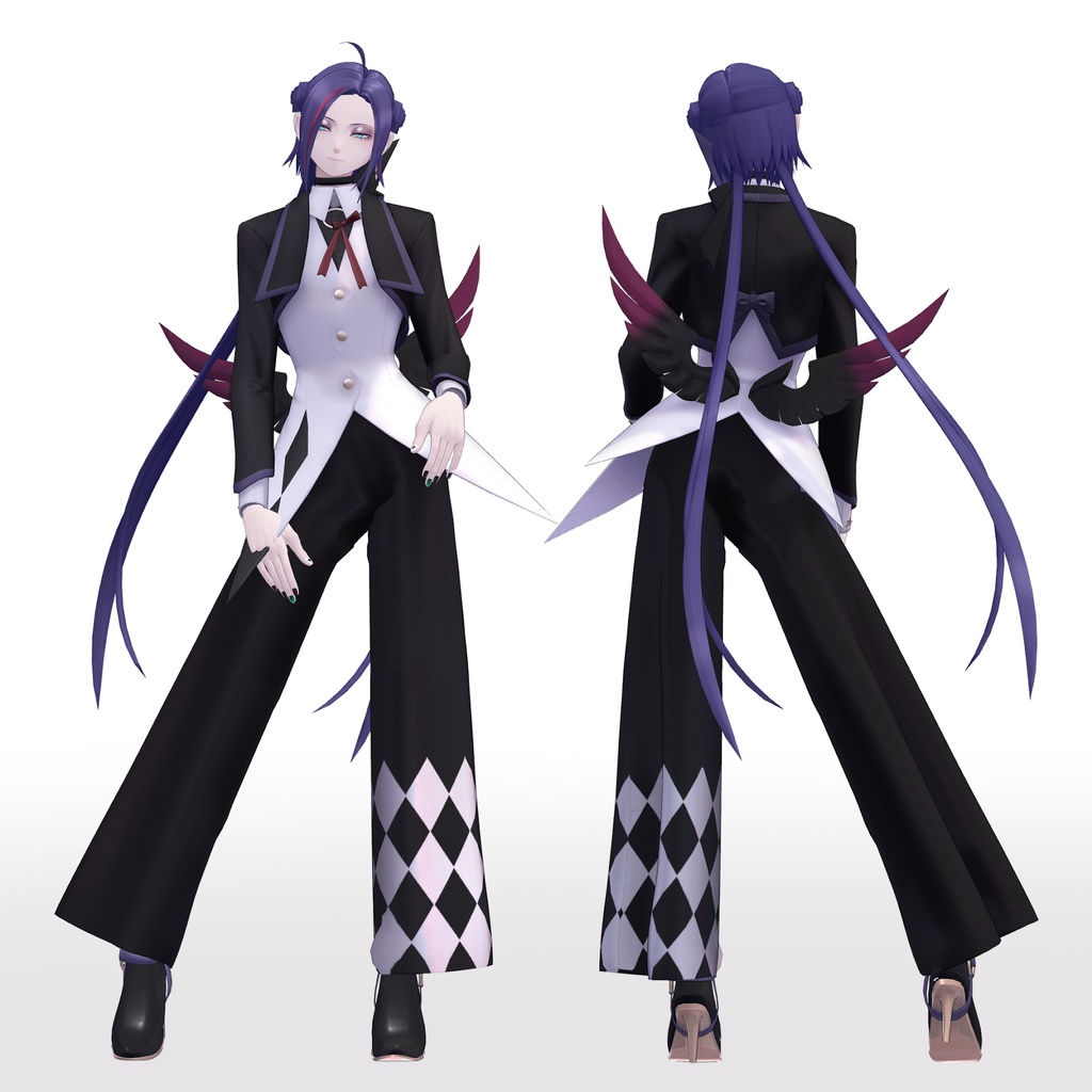 【オリジナル3Dモデル】Zain ザイン【VRChatアバター】