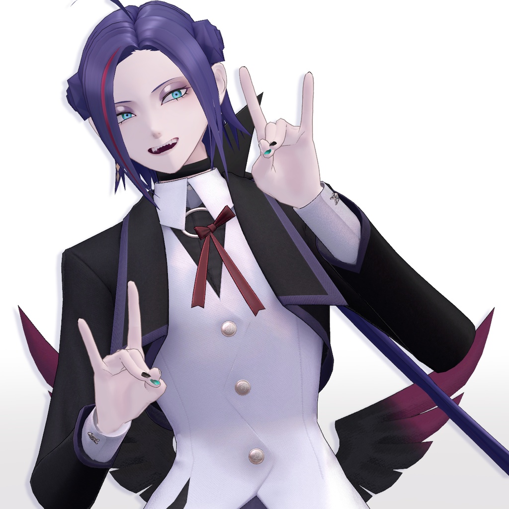 【オリジナル3Dモデル】Zain ザイン【VRChatアバター】