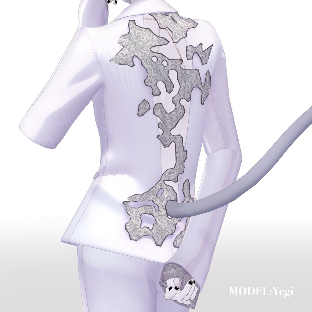 【VRC想定衣装】Dappled Sunlight Suit 木漏れ日スーツ