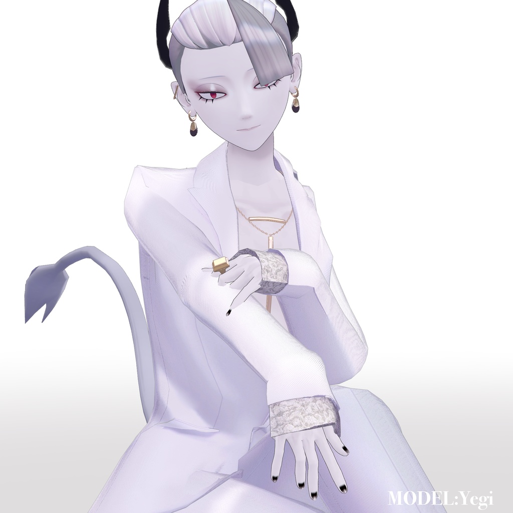 【VRC想定衣装】Dappled Sunlight Suit 木漏れ日スーツ