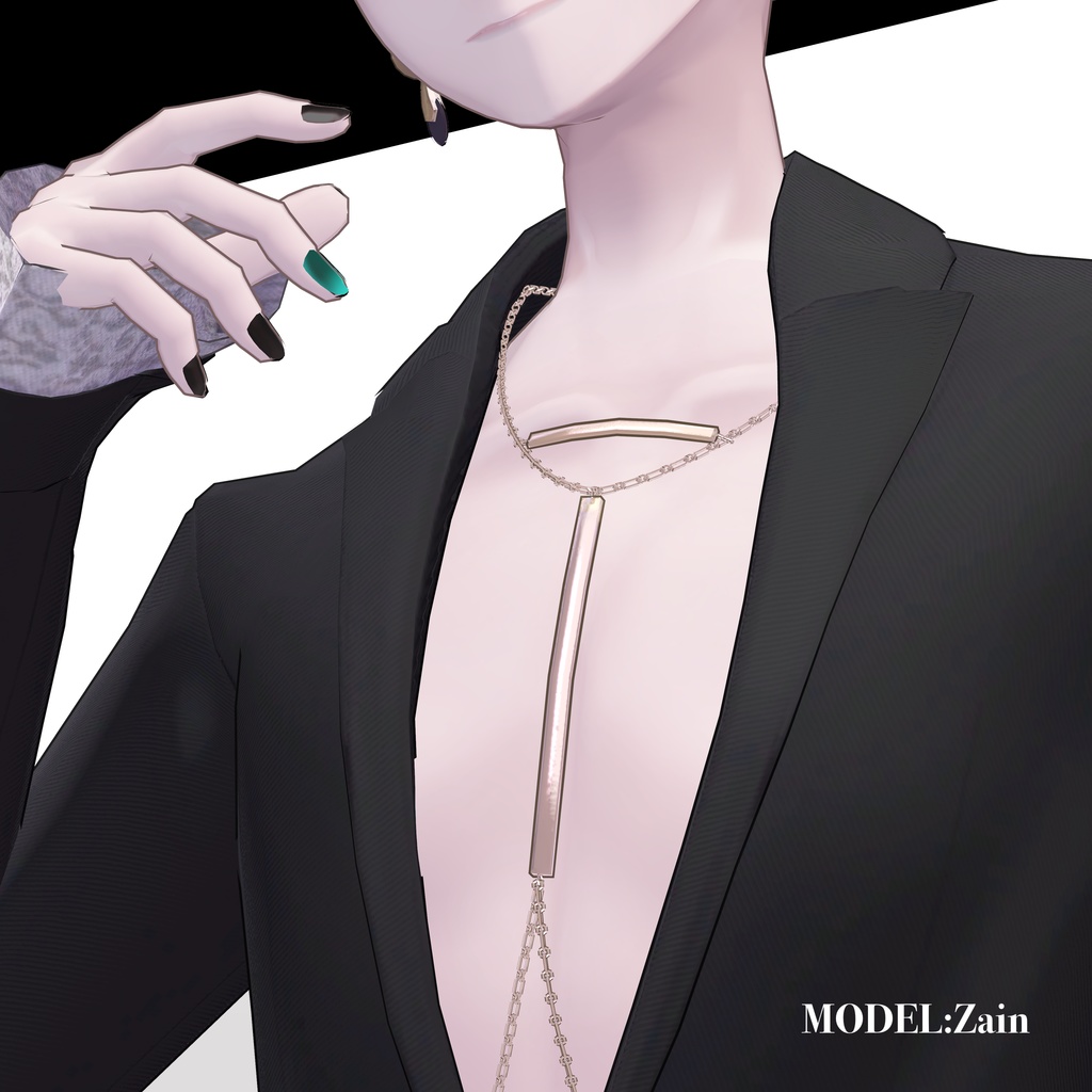 【VRC想定衣装】Dappled Sunlight Suit 木漏れ日スーツ