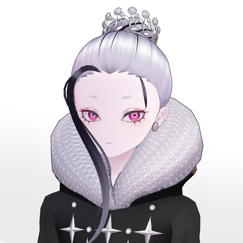 【VRC想定衣装】CollarDress 襟のドレス