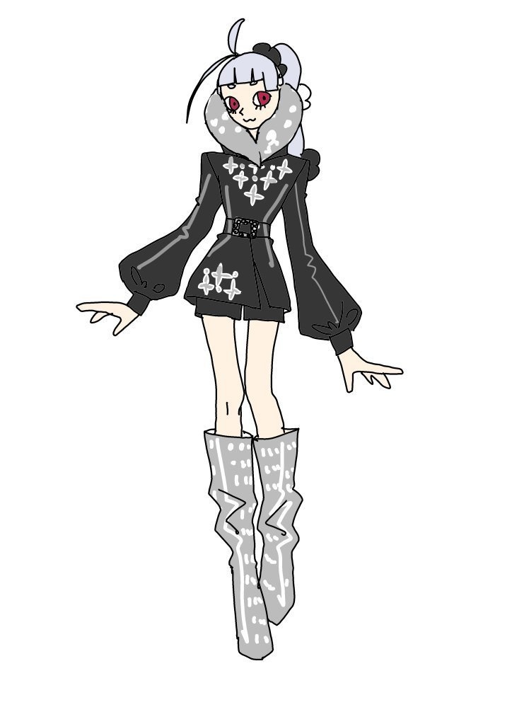 【VRC想定衣装】CollarDress 襟のドレス