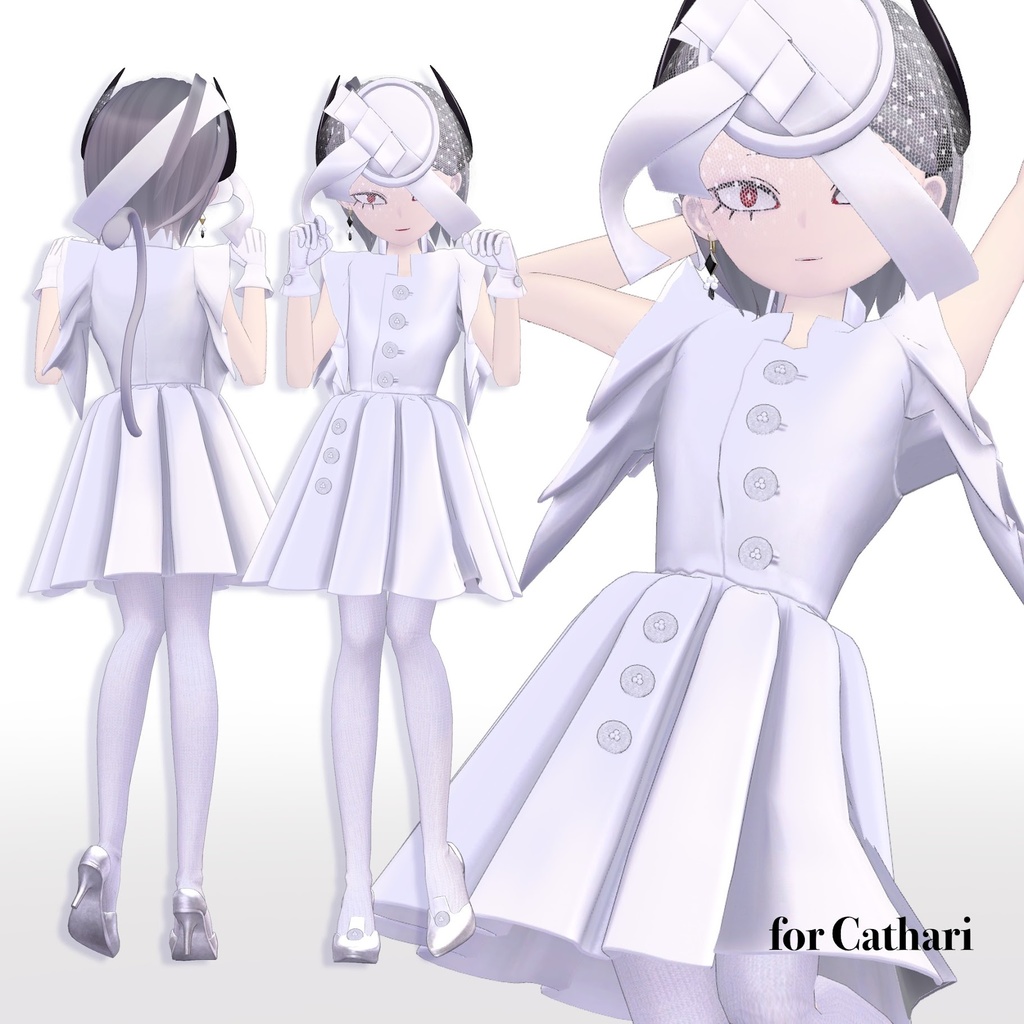 【VRC想定衣装】RetroDress レトロドレス