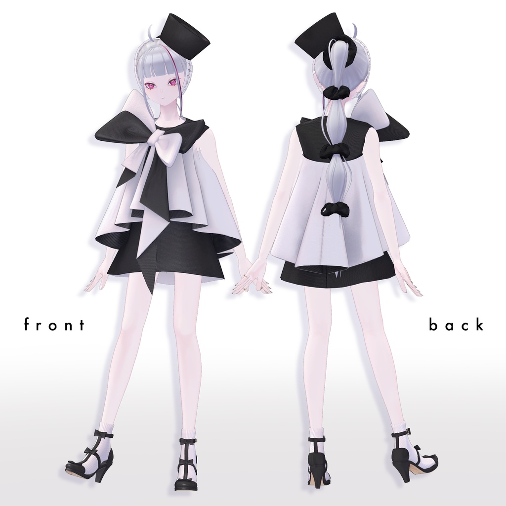 【VRC想定衣装】GiftDress【イベント参加者無料配布】