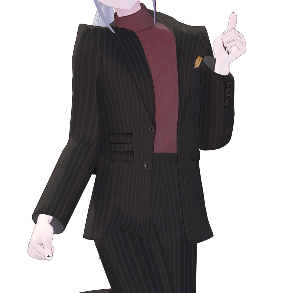 【VRC想定衣装】StandardSuit 普通のスーツ