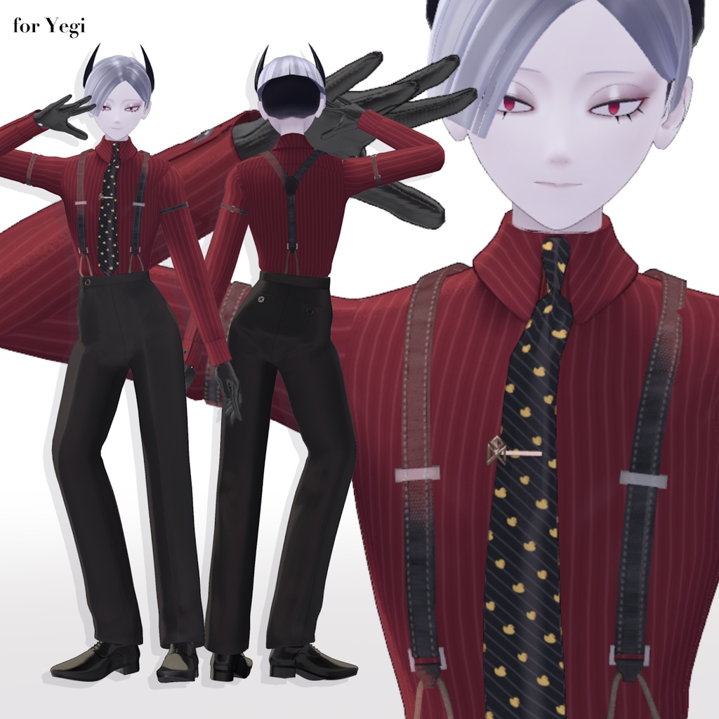 【VRC想定衣装】StandardSuit 普通のスーツ