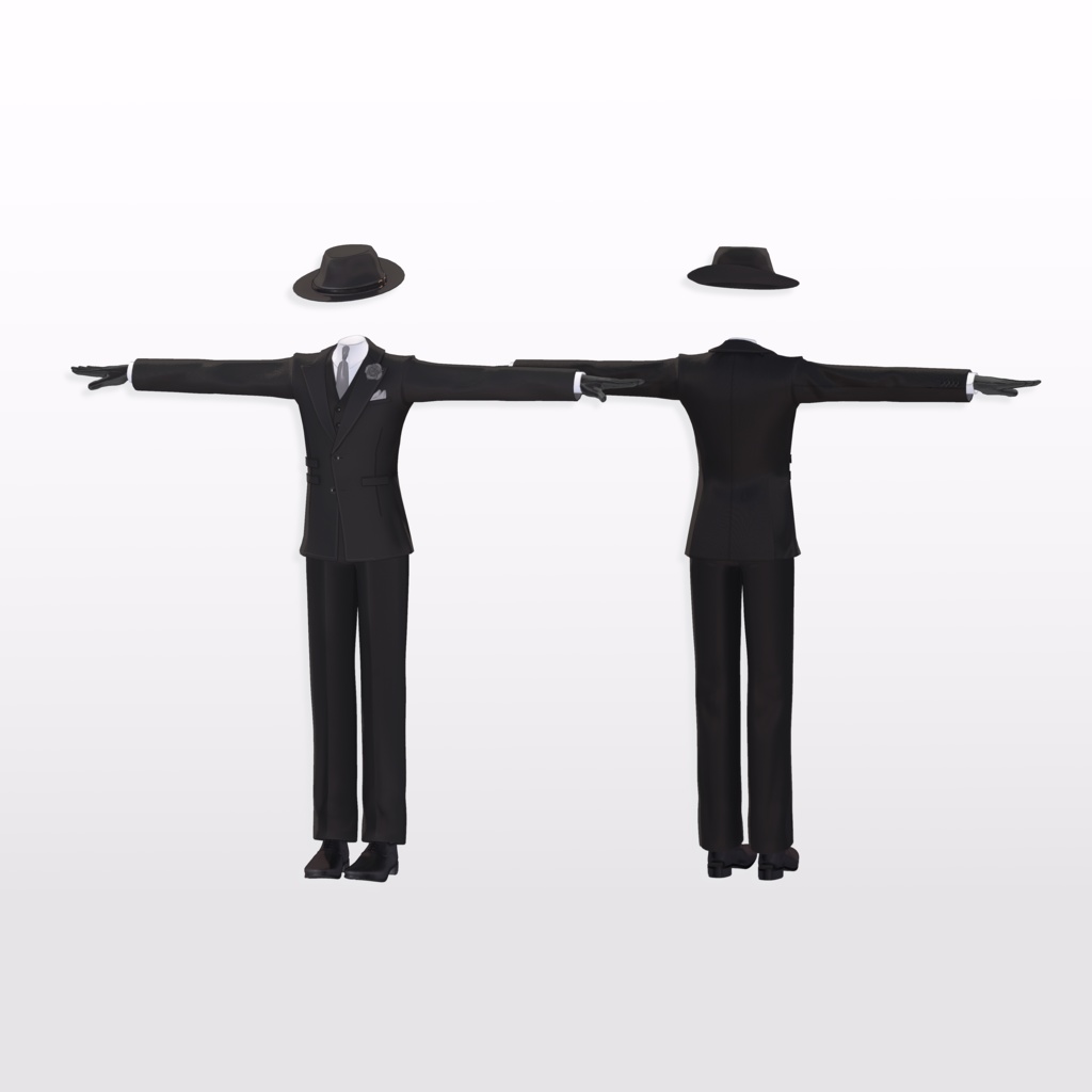 【VRC想定衣装】StandardSuit 普通のスーツ