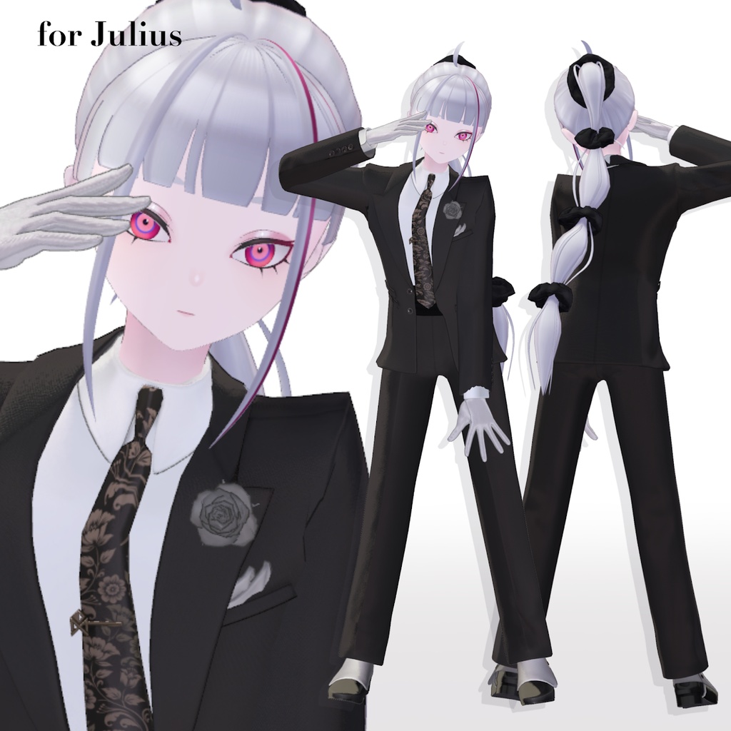 【VRC想定衣装】StandardSuit 普通のスーツ