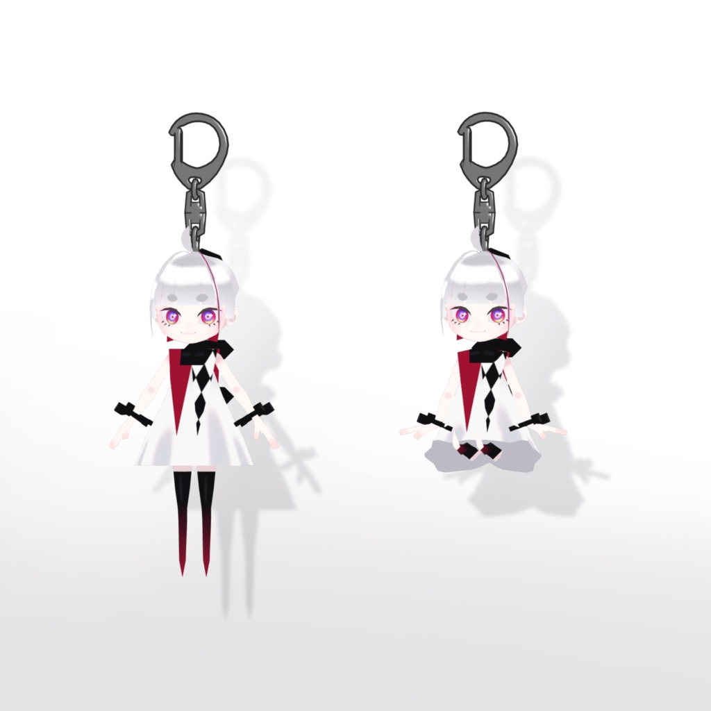 【無料】MINIUSマスコットキーホルダー【VRChatアイテム】