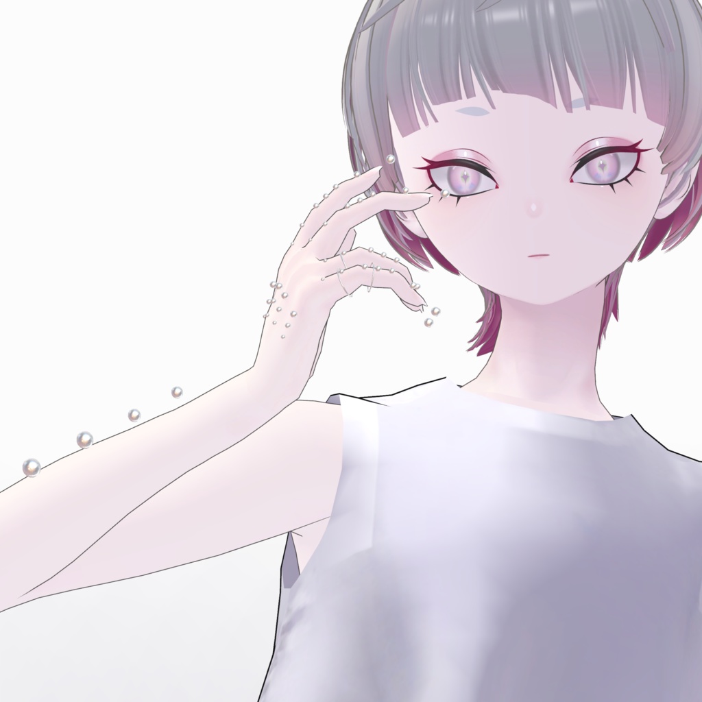 【VRC想定アクセサリー】HandPearl ハンドパール