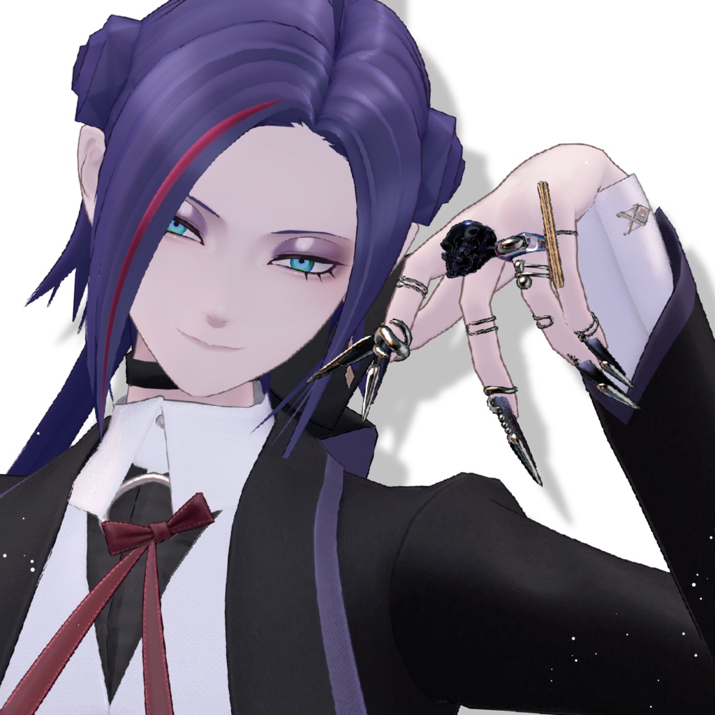 スカルスティールネイル&リング【イベントにて無料ゲットチャンスあり!】