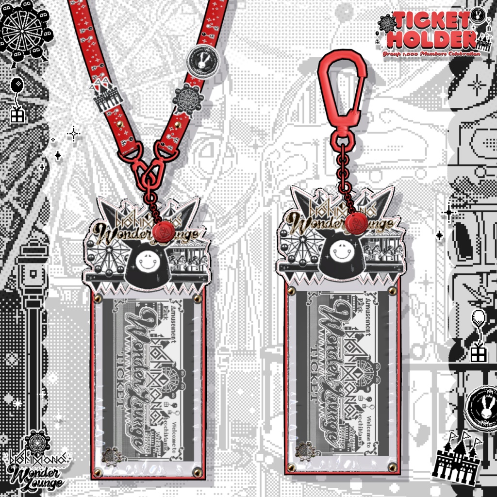 【FREE】ブロワンチケットホルダー🎫#ブロワン グループ1000名様突破記念