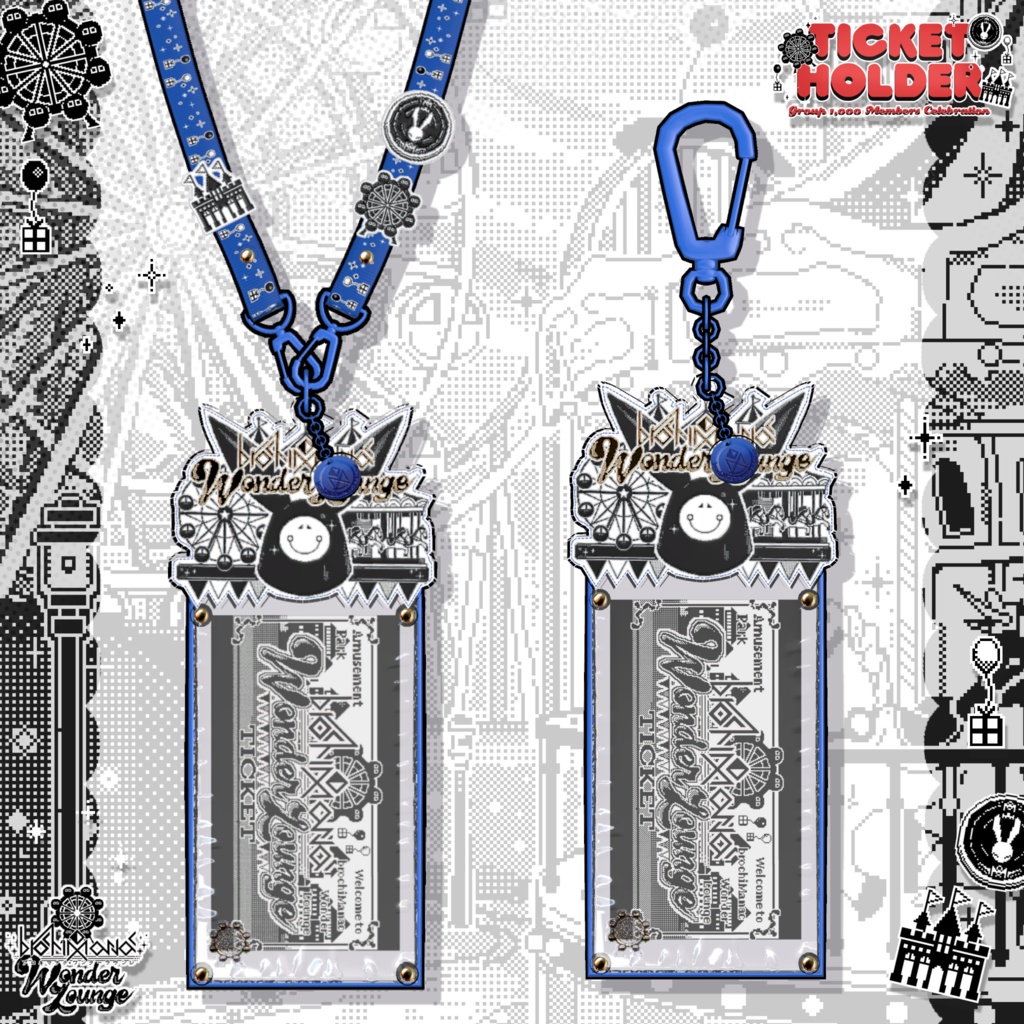 【FREE】ブロワンチケットホルダー🎫#ブロワン グループ1000名様突破記念