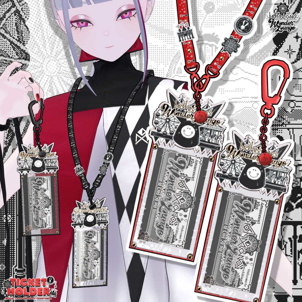 【FREE】ブロワンチケットホルダー🎫#ブロワン グループ1000名様突破記念