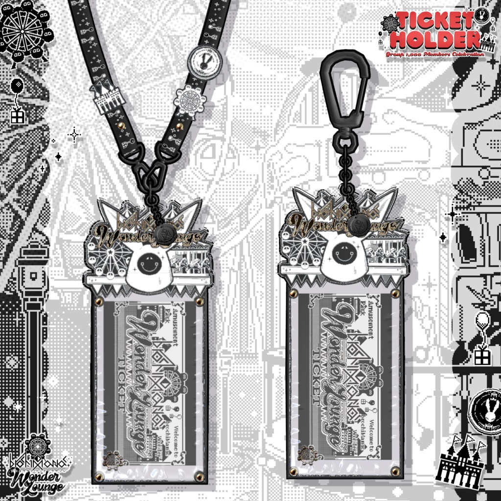 【FREE】ブロワンチケットホルダー🎫#ブロワン グループ1000名様突破記念