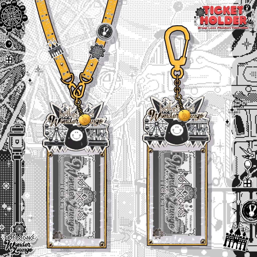 【FREE】ブロワンチケットホルダー🎫#ブロワン グループ1000名様突破記念