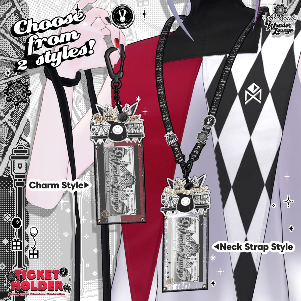 【FREE】ブロワンチケットホルダー🎫#ブロワン グループ1000名様突破記念