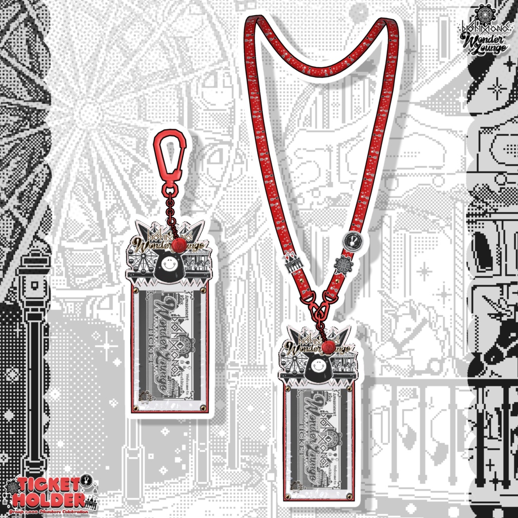 【FREE】ブロワンチケットホルダー🎫#ブロワン グループ1000名様突破記念