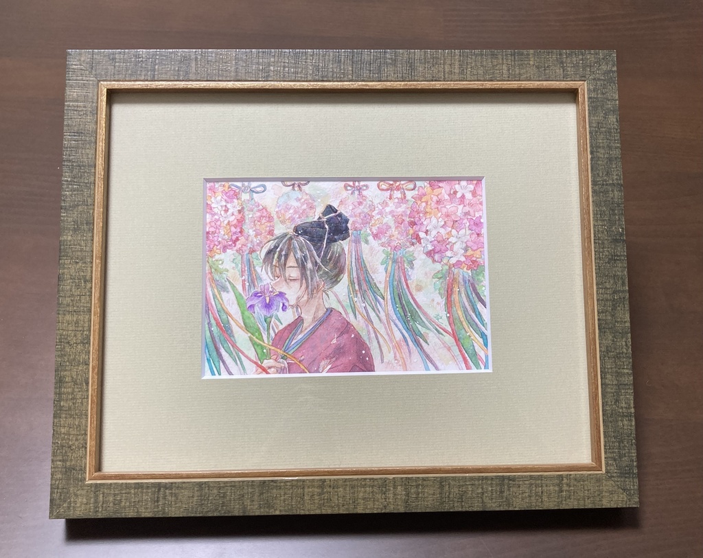 額装原画　端午