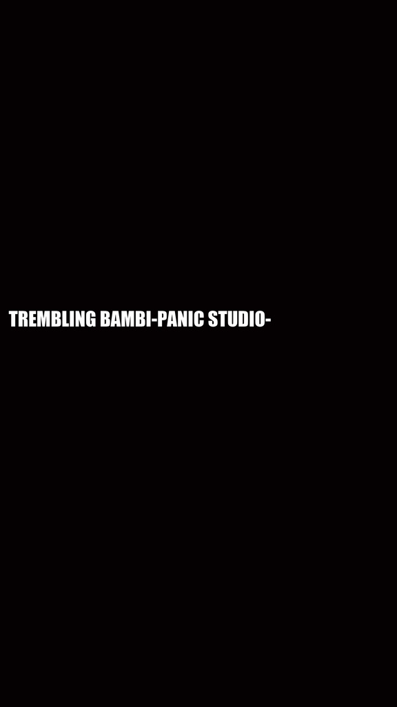 【BOOKLET】 TREMBLING BAMBI 『PANIC STUDIO』