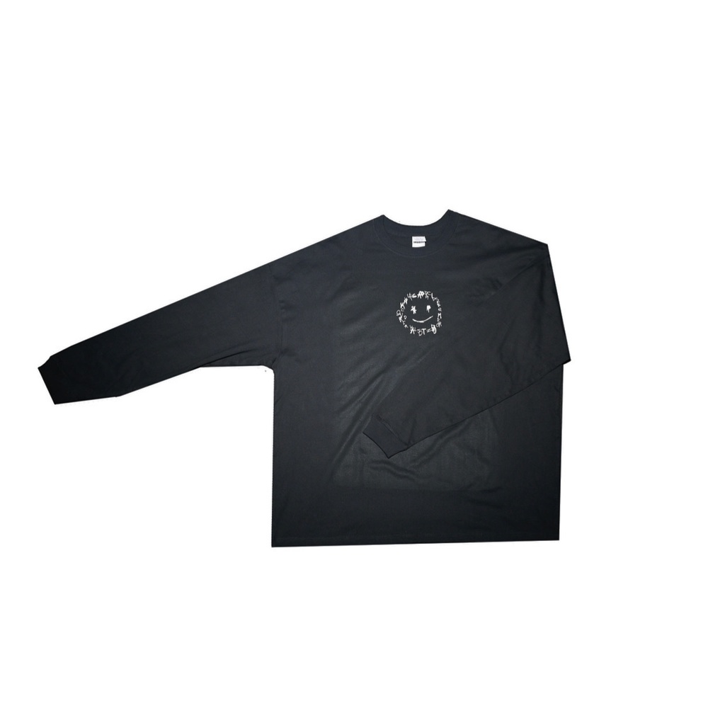 【Long Sleeve T-shirt】TREMBLING BAMBI(BLK)