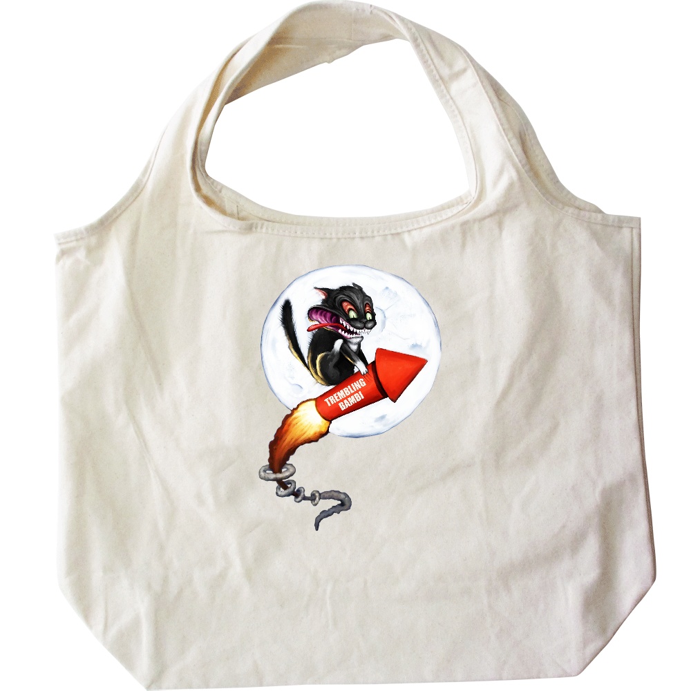 【Tote bag】-howling at the moon- 