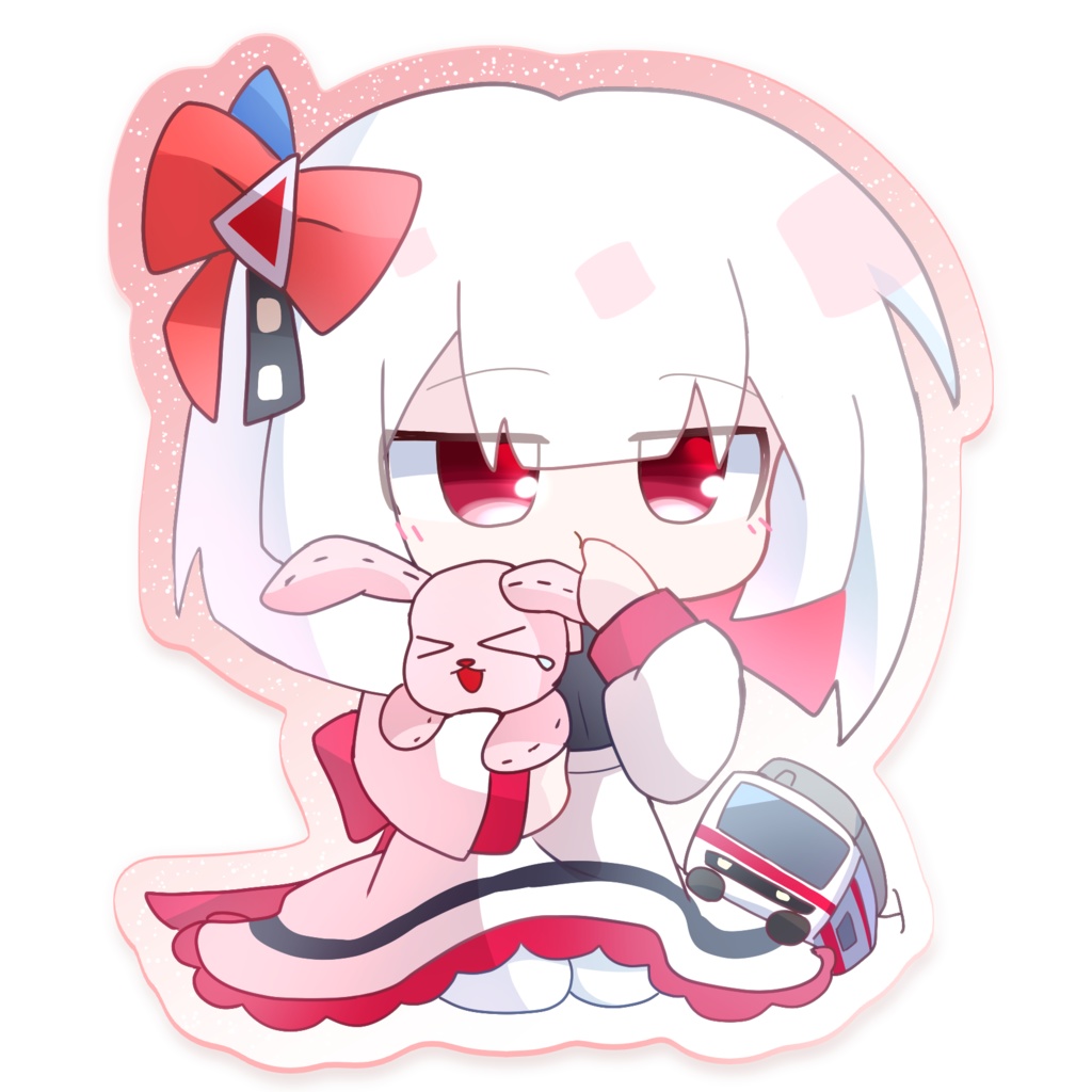 ﾊﾞﾌﾞチハルちゃんマーブルアクキー